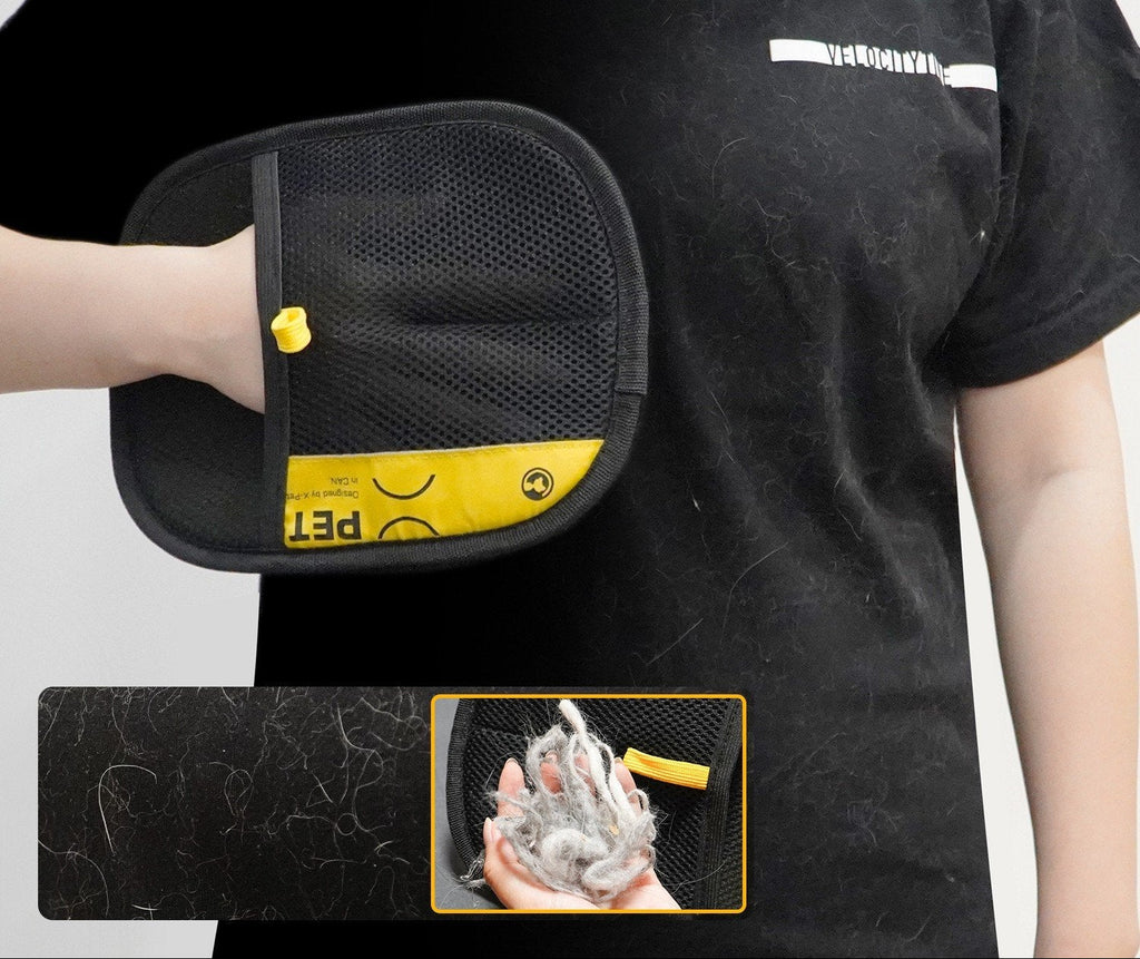 Electrostatic depilation gloves